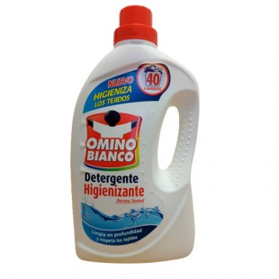 Omino Bianco Detergente Lifquido  Higienizante 40 dosis